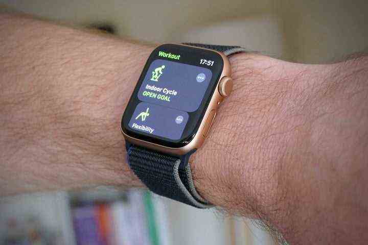 Apple Watch SE Trainingsmodus.