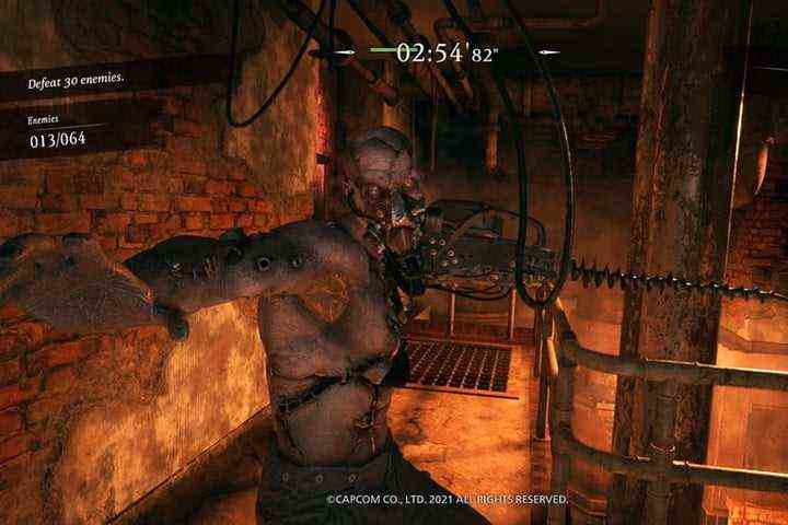Resident Evil Village Söldner-Modus Drill Enemy.