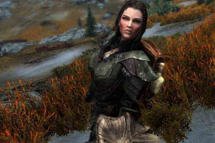 Lydia aus The Elder Scrolls Skyrim.