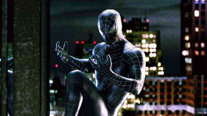 Spider-Man in Spider-Man 3 aus dem Jahr 2007.