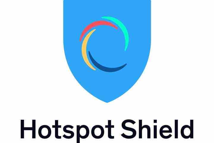 Hotspot-Schild-Logo. 