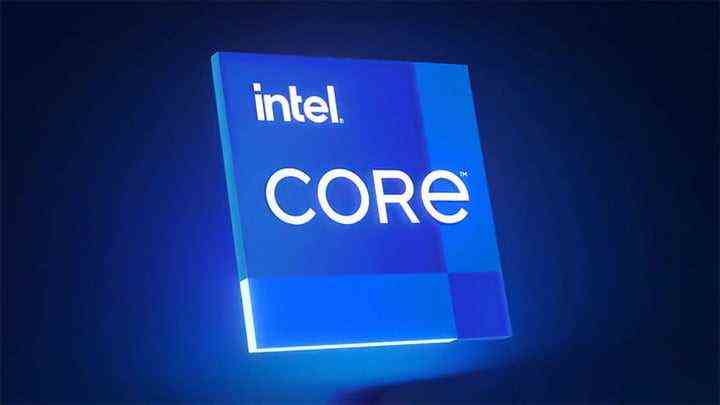 Das Logo von Intel Core.