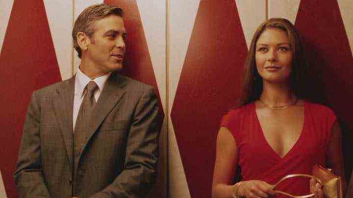 George Clooney und Catherine Zeta-Jones in Intolerable Cruelty.