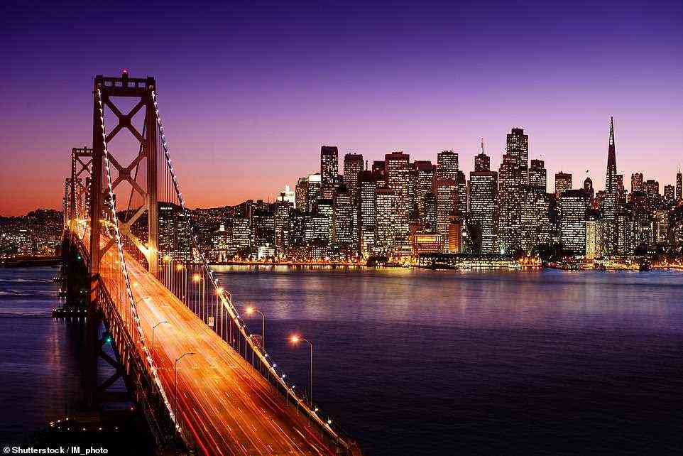 Begeben Sie sich auf einer Tour durch amerikanische Großstädte nach San Francisco (im Bild), um die lebhaften Pubs zu besuchen, die Craft Beer servieren