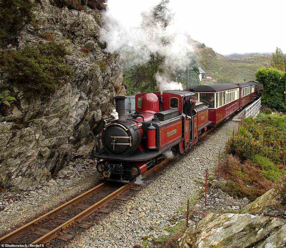 Laut Benedict hat die abgebildete Ffestiniog Railway „Eimer mit viktorianischem / edwardianischem Charme“.