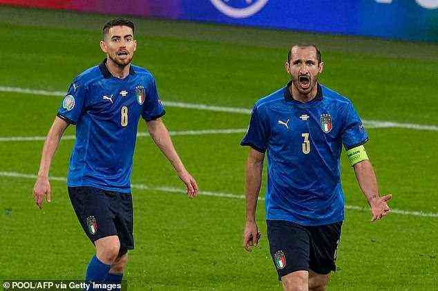 Die beiden waren beide ein wesentlicher Bestandteil von Italiens berühmtem Triumph bei der Euro 2020 im Sommer