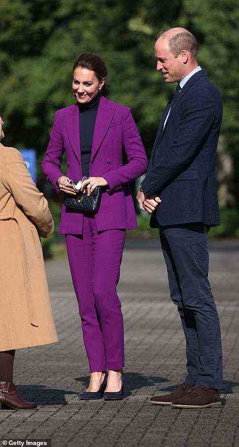 Prinz William, Herzog von Cambridge und Catherine, Herzogin von Cambridge kommen zu einem Besuch auf dem Magee Campus der Ulster University