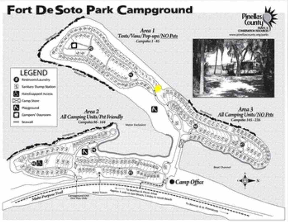 Records show that the Laundrie family checked into the Fort De Soto campground