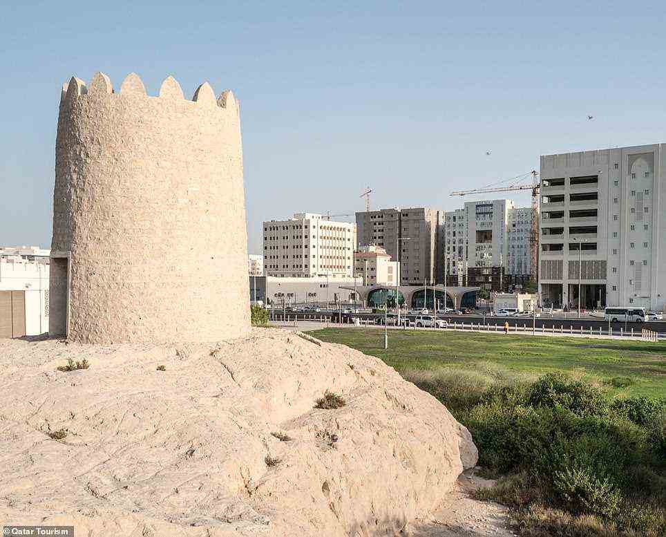 TOWER IN AL BIDDA PARK: The tower was reconstructed as part of the restoration of Al Bidda Park, which is near Doha Bay