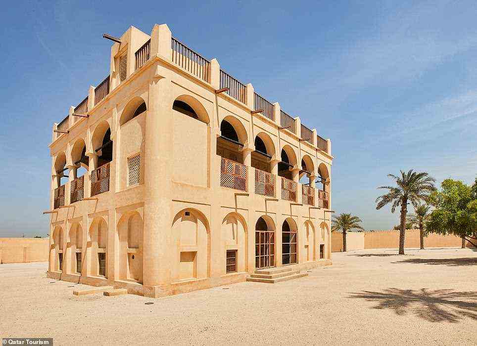OLD SHEIKH'S PALACE: The historic palace of Sheikh Abdullah bin Jassim Al-Thani has been restored several times over the past century