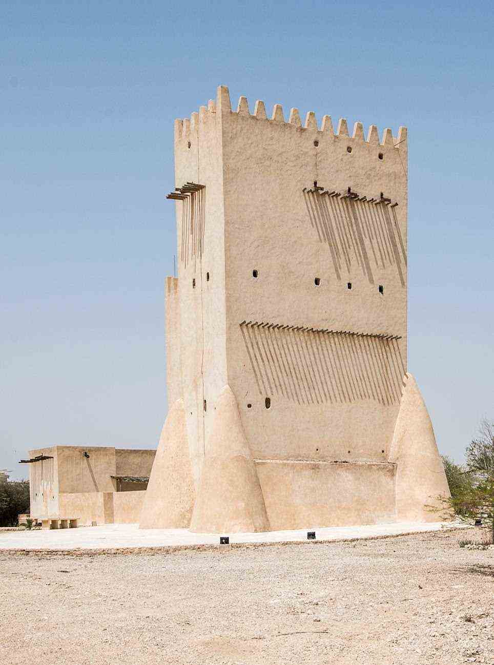 BARZAN TOWERS: Bringing them back to their former glory, the Barzan Towers underwent a restoration in 2003