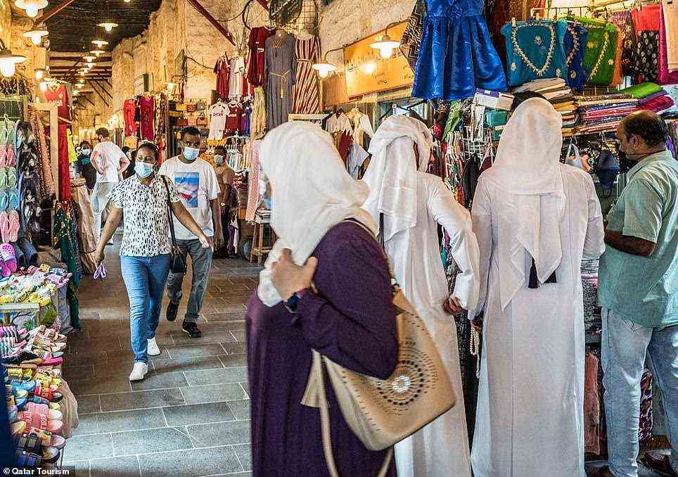 SOUQ WAQIF: The Souq Waqif is an important part of daily life in Doha. Thanks to its central location in the city, the marketplace attracts locals and tourists alike