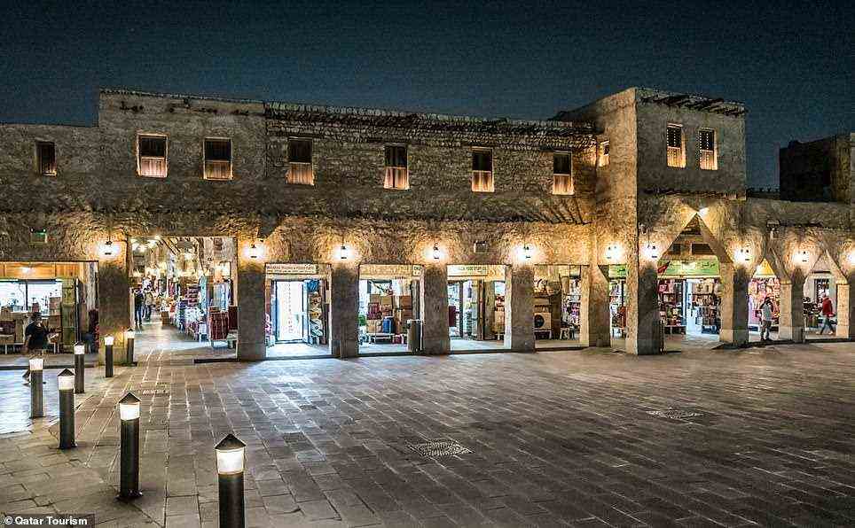 SOUQ WAQIF: Today, most drivers visiting the Souq Waqif park in the area's underground car park