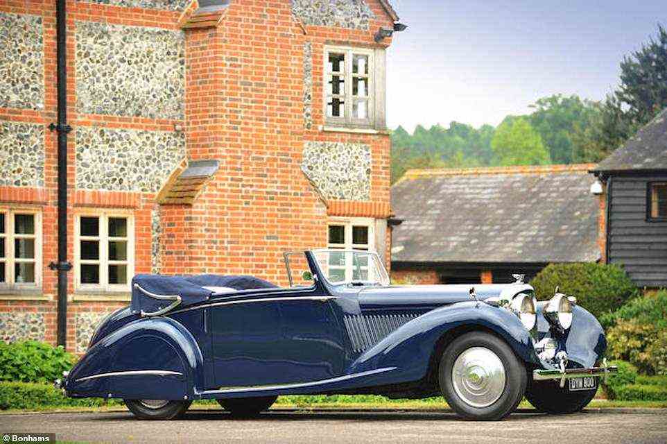 This Bentley driven by Sean Connery in Never Say Never Again sold in 2004 for £188,500 and again in 2010 for £221,500