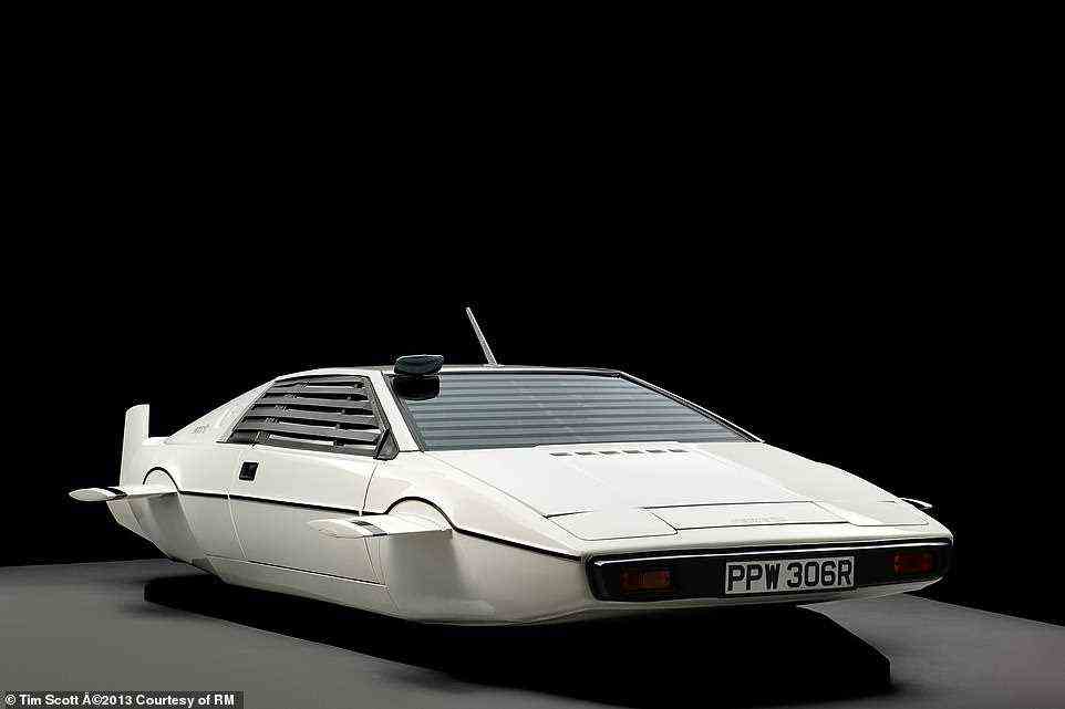 The Lotus – which was bought at the sale by Elon Musk – was actually a film prop submarine used just in underwater scenes, and it doesn't even have wheels. Still, it tops our list