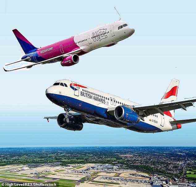 Battle: Wizz Air, easyJet und Jet2 haben alle erklärt, dass sie die BA-Slots in Gatwick übernehmen wollen