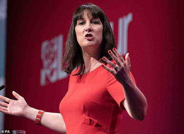 Blickfang: Rachel Reeves auf der Bühne der Labour-Teilkonferenz in Brighton