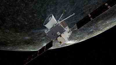 BepiColombo First Mercury Flyby 3