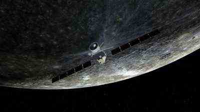 BepiColombo First Mercury Flyby 4