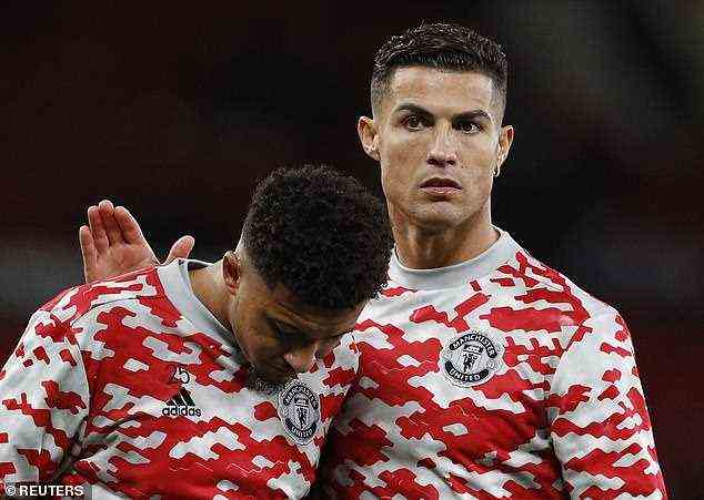 Sanchos Ankunft wurde sofort von Cristiano Ronaldos Rückkehr ins Old Trafford überschattet