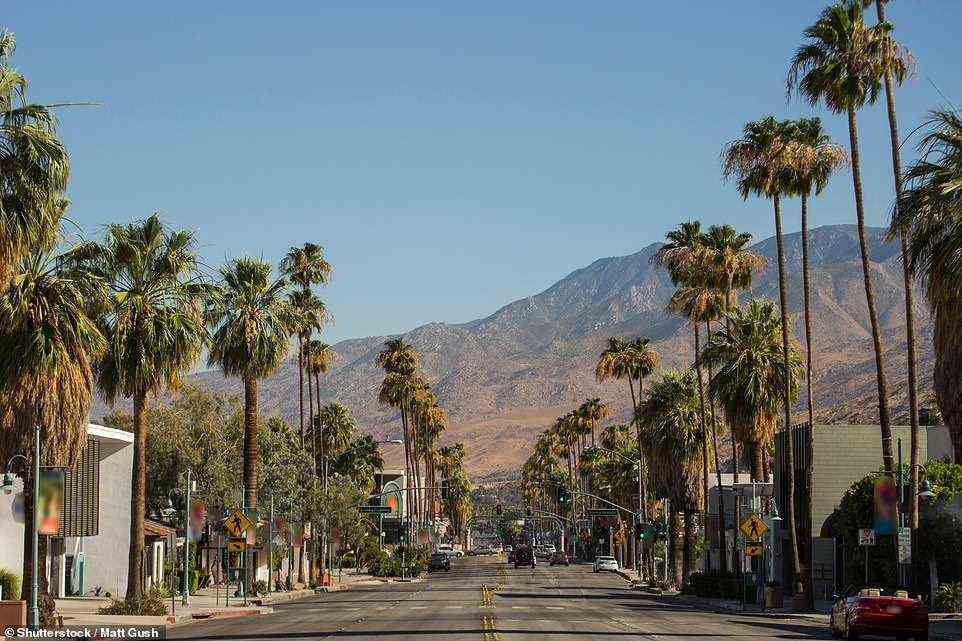 Wenn Sie auf der Suche nach kinderfreier Wintersonne sind, ziehen Sie in Erwägung, in die US-Wüstenstadt Palm Springs zu reisen