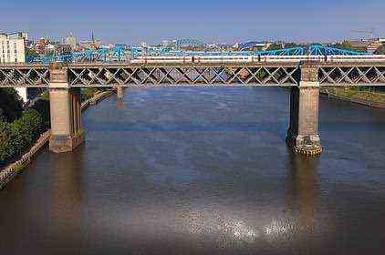 The jaw-dropping King Edward VII Bridge in Newcastle
