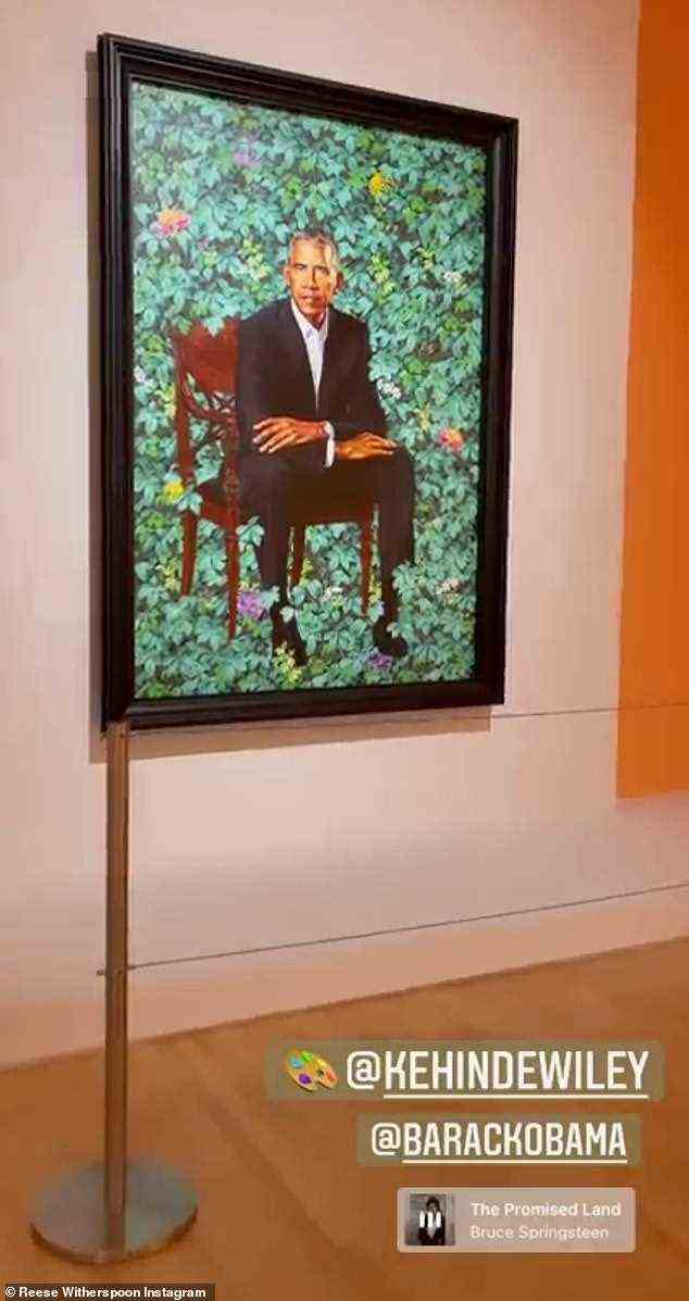 Presidential: Die Ausstellung zeigte Kunstwerke des 44. Präsidenten der Vereinigten Staaten