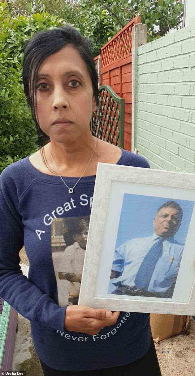 Mr Patel's sister, Ursha Lee, said they only agreed for their loved one to be moved because they were told Northwick Park had no beds