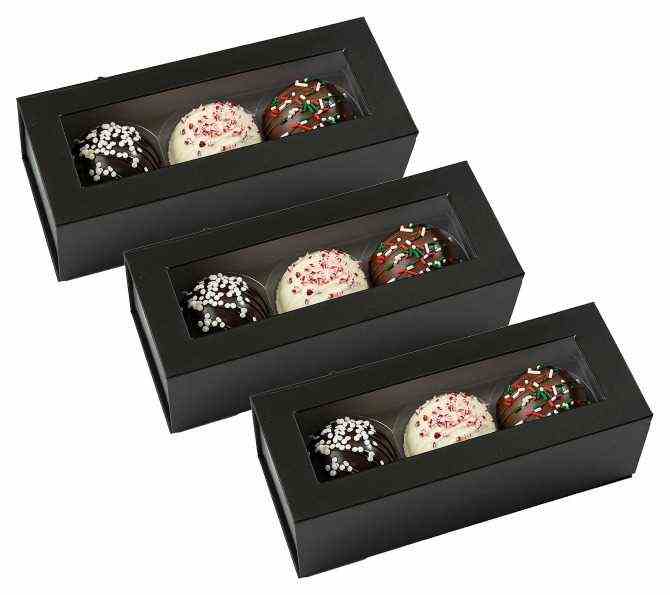 Chocolate Works 9-teilige heiße Schokoladenbomben in Geschenkboxen