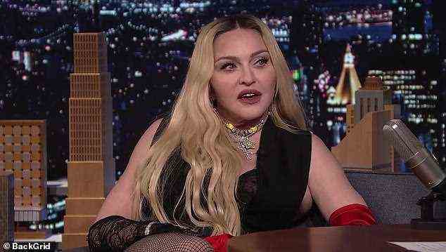 Candid: After kickstarting her Hollywood acting career with Desperately Seeking Susan in 1985, Madonna told Jimmy that she had been offered some of Hollywood's biggest parts