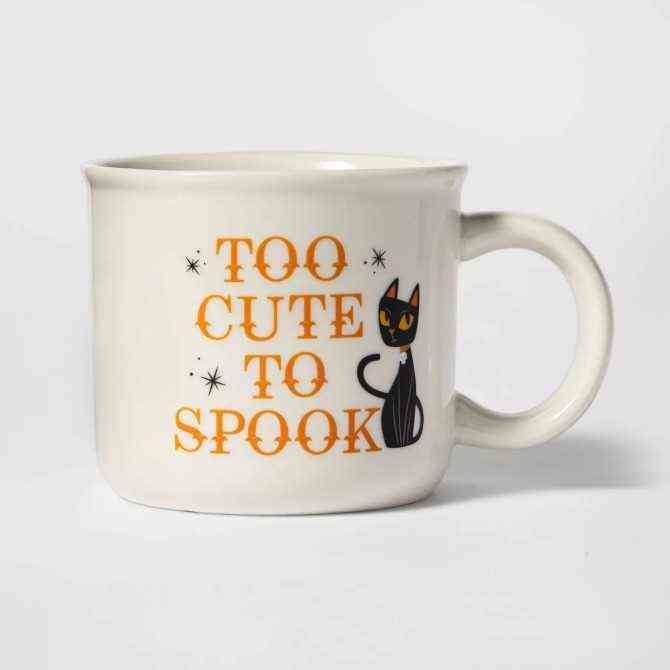 Schwarze Katze Halloween-Tasse Target