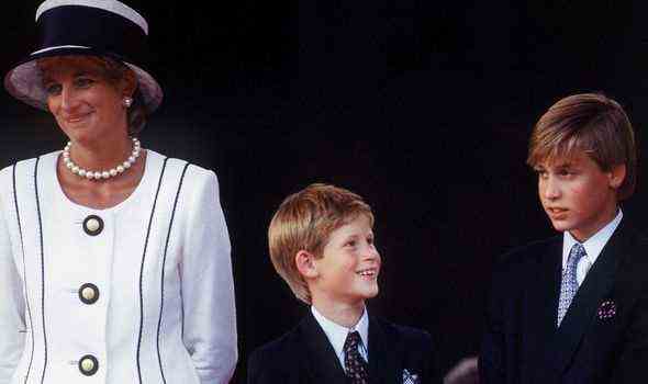 Diana, Harry und William