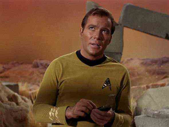 William Shatner als Kapitän James T. Kirk