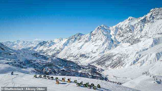 Cervinia, im Bild, ist eines der höchstgelegenen Skigebiete Europas und hat eine garantierte Schneedecke