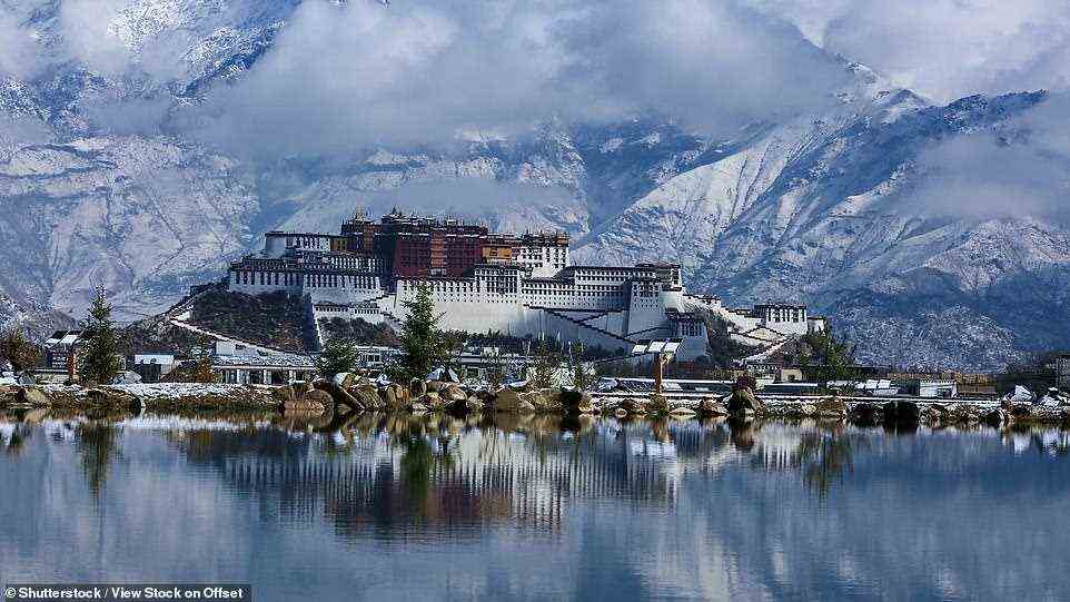 POTALA PALACE, LHASA, TIBET: Located at 12,139ft (3,699m) above sea level, Potala Palace in Tibet's capital, Lhasa, is the world's highest palace. Built in 1649, it served as the winter palace for Dalai Lamas until 1959. It was then opened as a museum, although practising monks still live there. One of the most impressive features is a stupa of the fifth Dalai Lama, which is 48.7ft (14.85m) high and overlaid with 4.1 tons of gold, according to www.chinahighlights.com