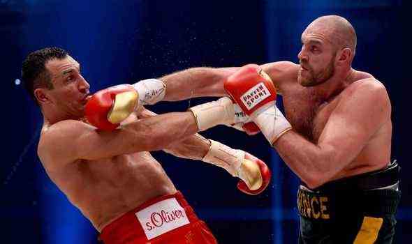 Tyson Fury kämpft gegen Wladimir Klitschko