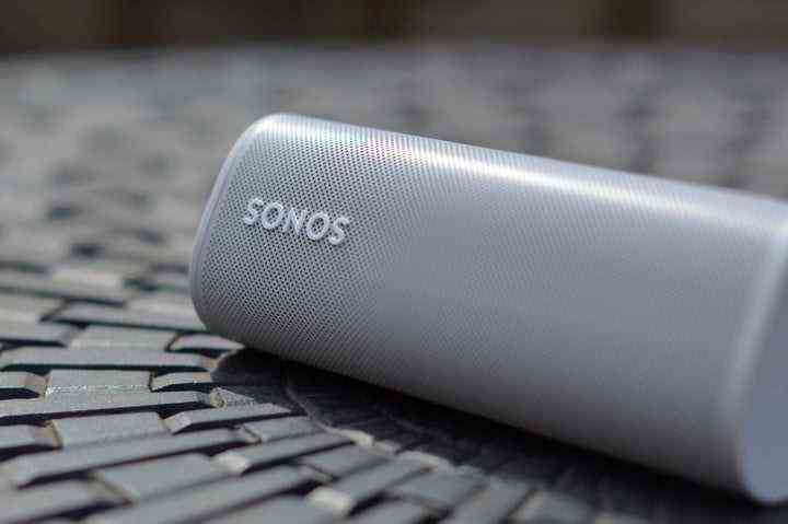 The Sonos Roam portable speaker.