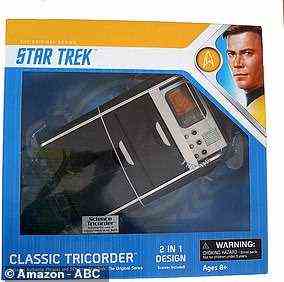 Bezos was replicating the Star Trek classic tricorder, used by Shatner and others in the original series