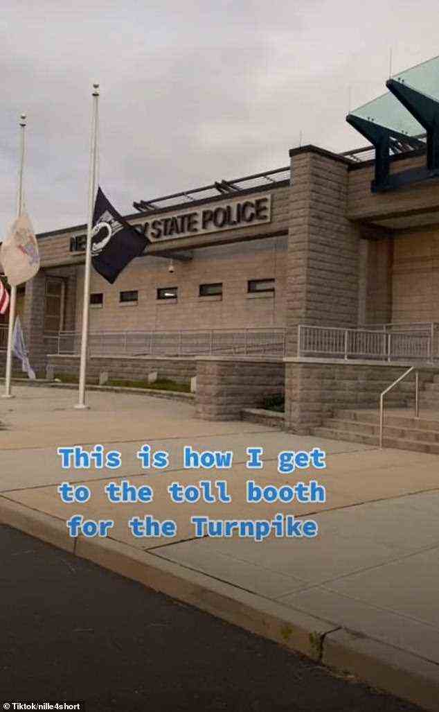 Autobahn nach Hause: Tennille erreicht das Gebäude der New Jersey State Police in Newark, New Jersey, wo die I-78 auf die New Jersey Turnpike (I-95) trifft