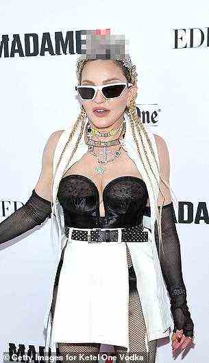 Madonna wurde letzten Monat bei einer Veranstaltung in NYC fotografiert