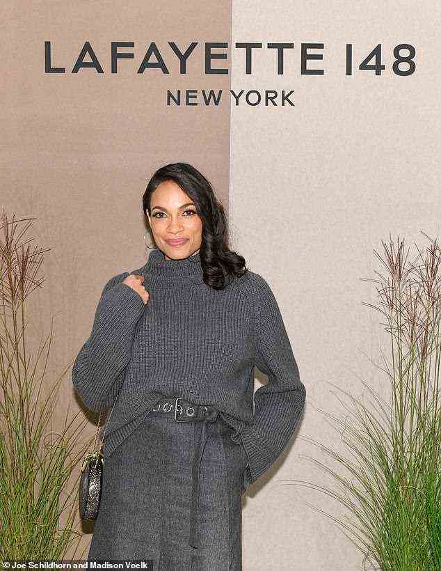 Lafayette 148 New York held a chic soiree in their brand new flagship store in Soho with a bevy of stars including Rosario Dawson