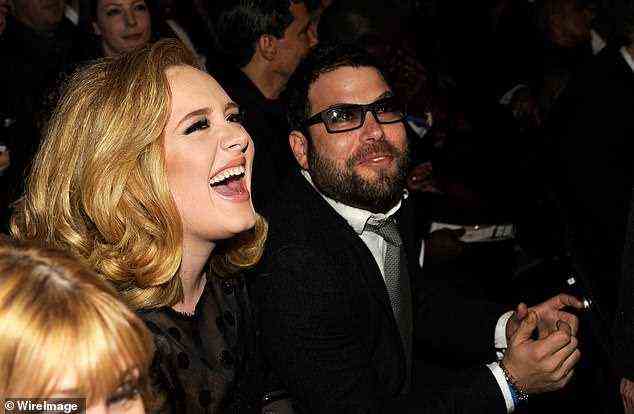 The couple attended the 2012 Grammy Awards together, with Adele giving birth to their son Angelo that November
