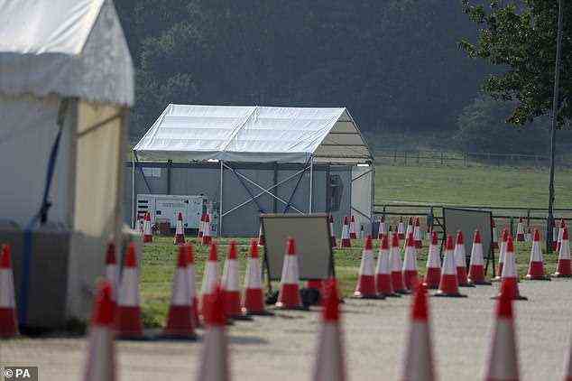 West Berkshire Council called for them to visit Newbury Showground (pictured) for another test