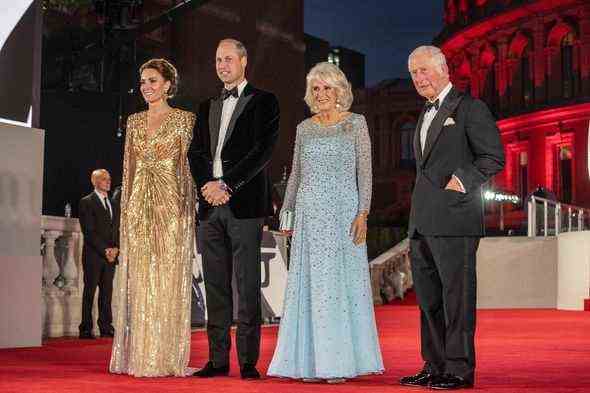 Kate Middleton, Prinz William, Camilla und Prinz Charles