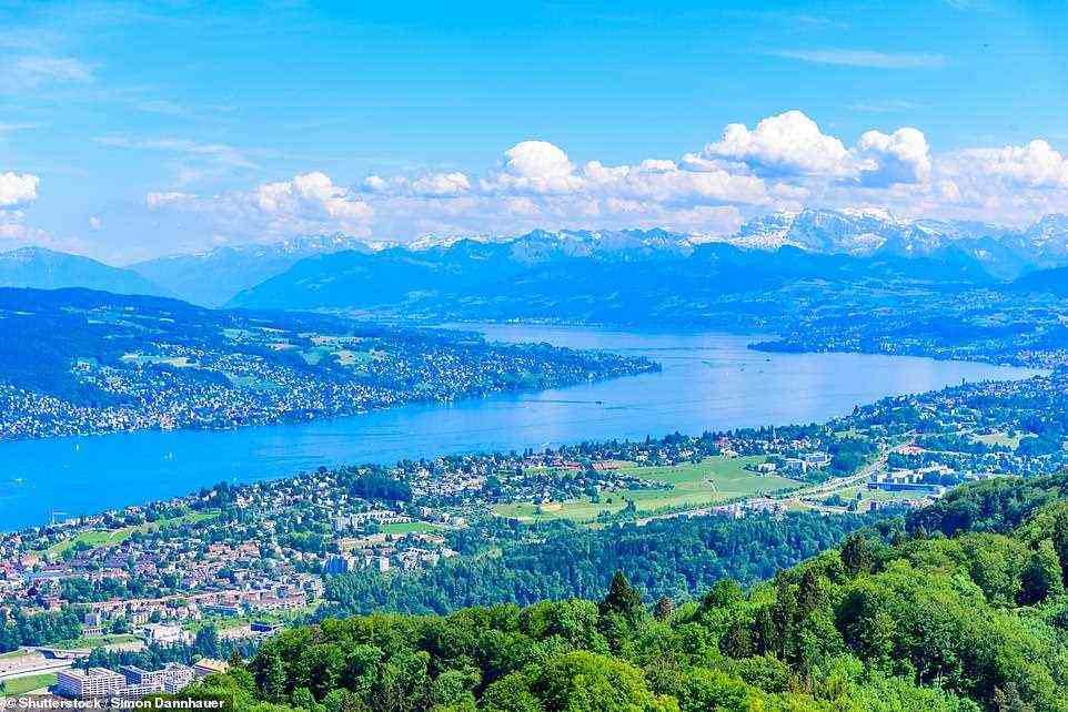 Schwindelfrei: Geniessen Sie vom Uetliberg aus den Panoramablick über Zürich
