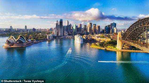 Der Guru rät einem Leser, den vollen Betrag für eine Weltkreuzfahrt zu zahlen, die nach Australien segeln soll.  Abgebildet ist die Hauptstadt Sydney