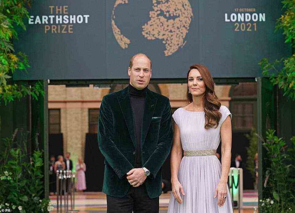 Tonight is the first ceremony in Duke of Cambridge's decade-long global environmental competition with a set of A-list judges set to join the show which will see winners handed £1million for an idea to protect the planet