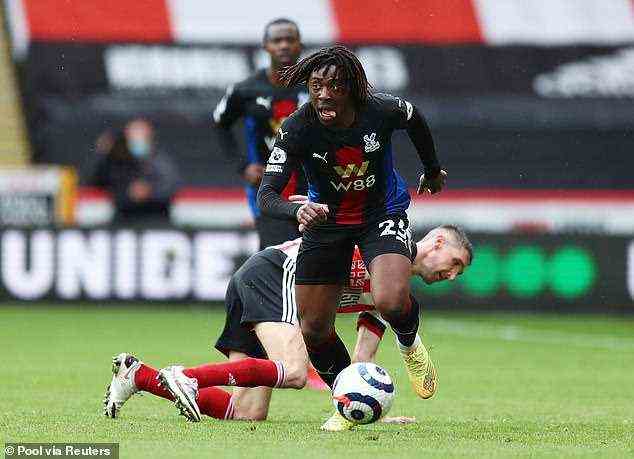 Vieira hat immer noch den aufregenden Eberechi Eze, den er auch nach seiner Verletzung mitbringen kann