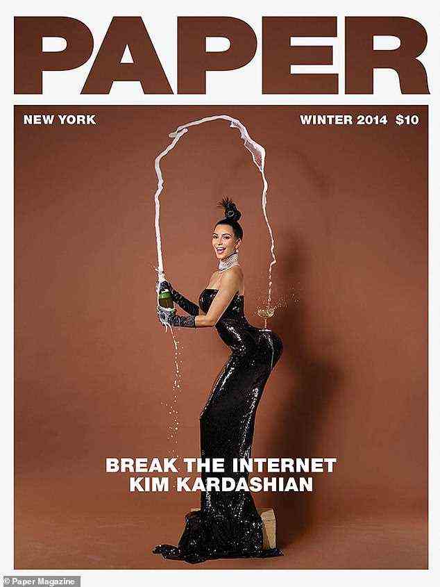 Ikonisch: Das Original-Cover von Jean-Paul Goude wurde vor sieben Jahren mit der Schlagzeile „Break The Internet“ zu einer Internet-Sensation.