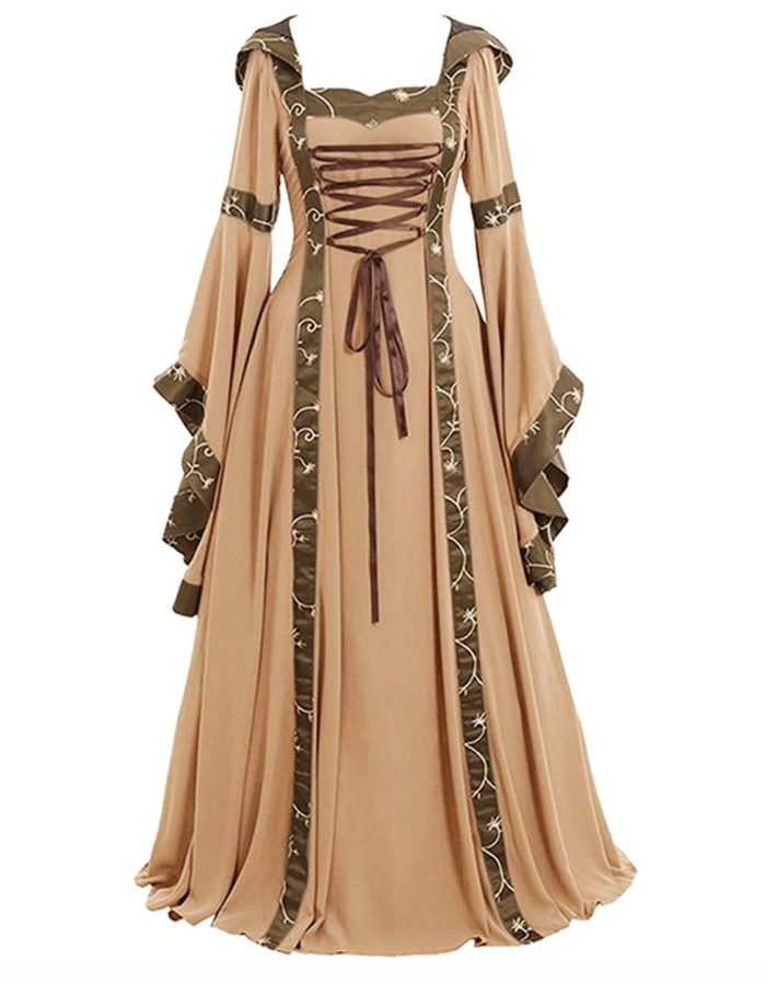 Forthery Mittelalterliches Kostümkleid für Damen
